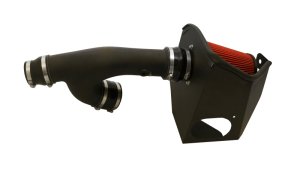 Ford F-150 Performance Air Intake - CORSA Performance - APEX Series Metal Shield Air Intake with DryTech 3D Dry Filter - Matte Black - `17-`18